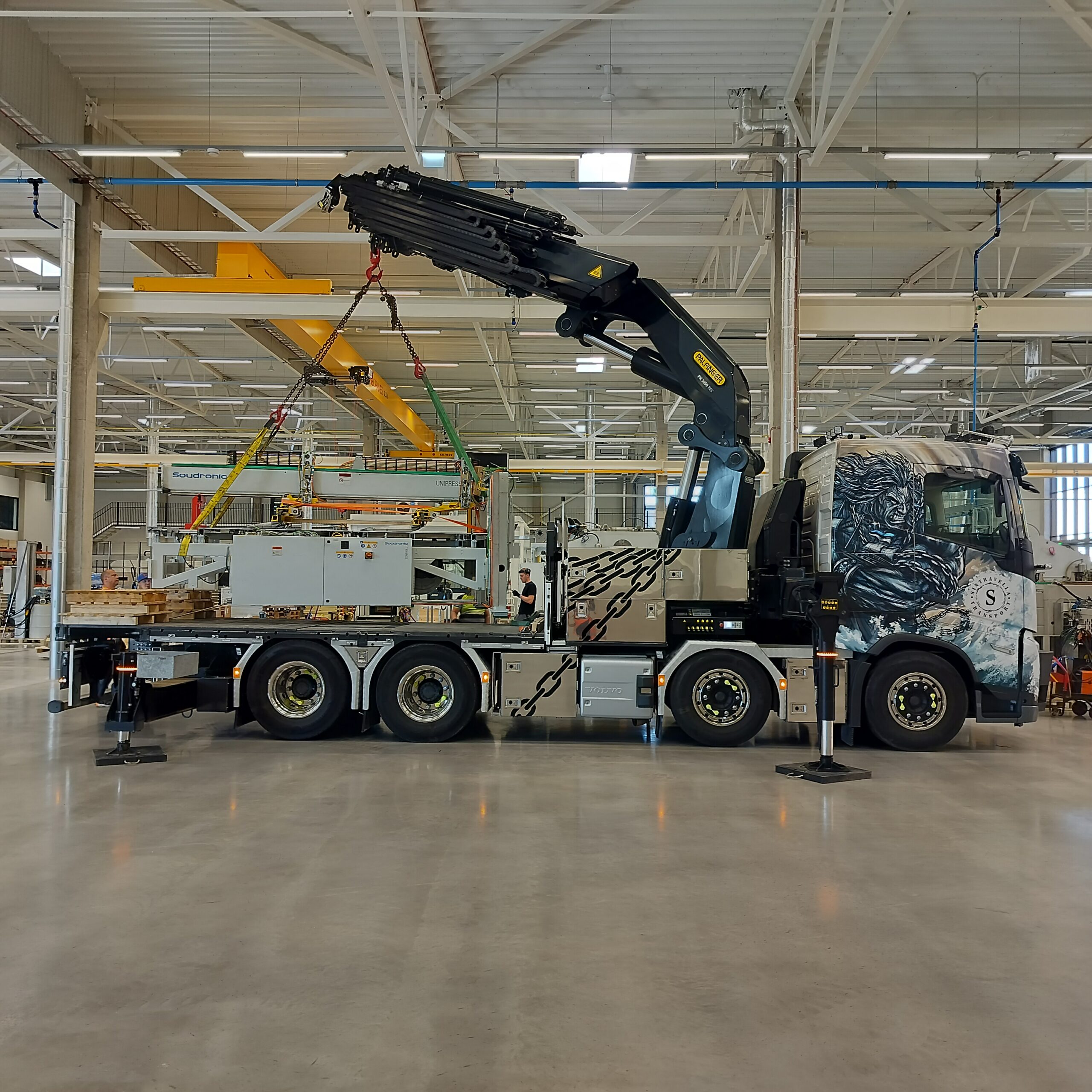 Stamping Line Relocation at a Packaging Plant in Tallinn