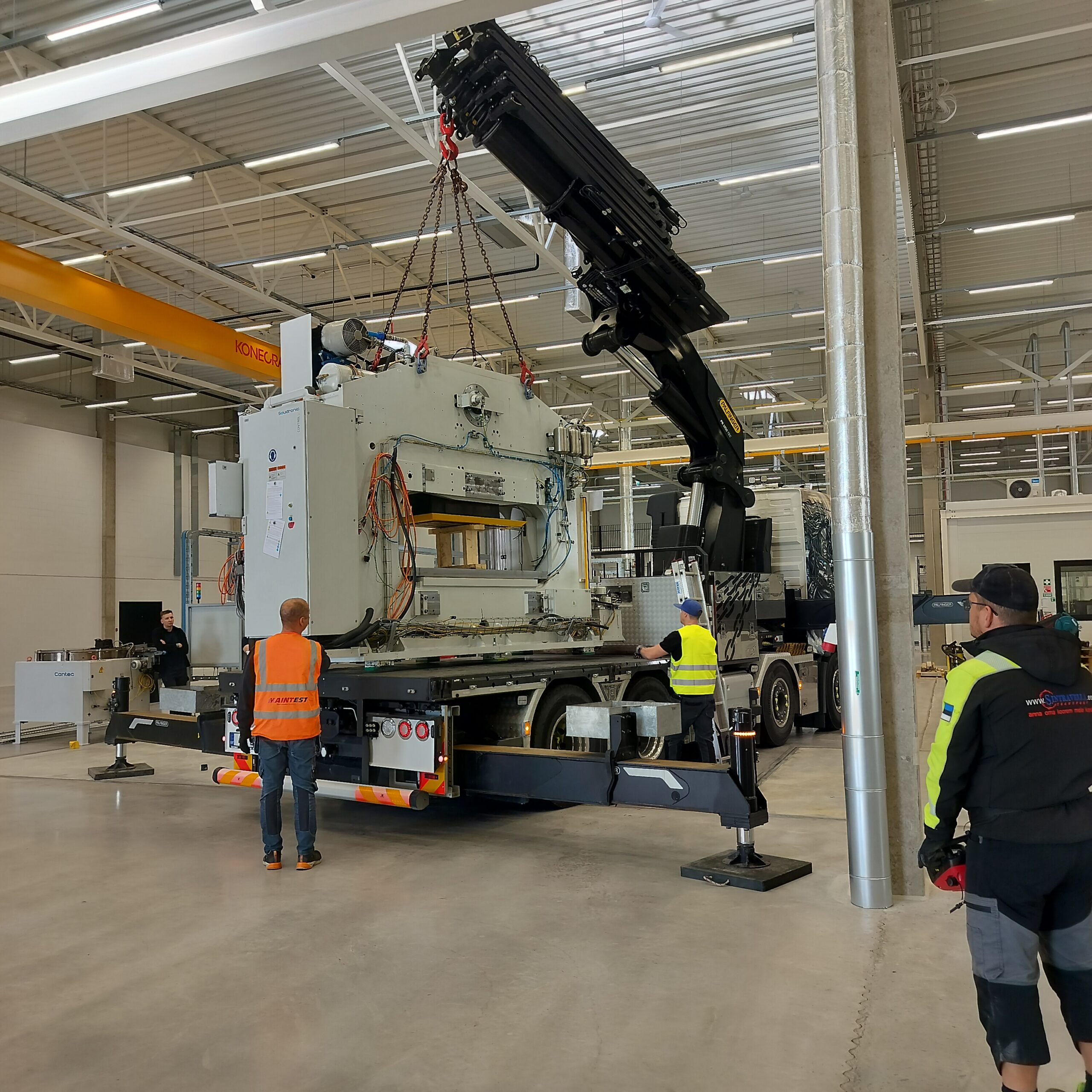 Stamping Line Relocation at a Packaging Plant in Tallinn