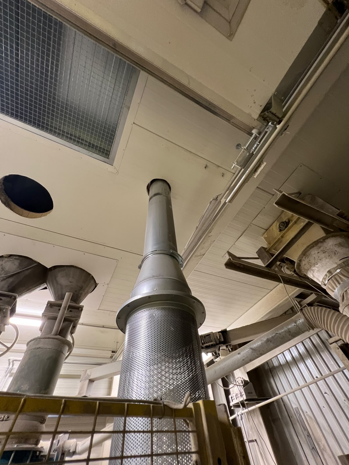Cyclone and Ductwork Installation at a Building Materials Plant in Järva County