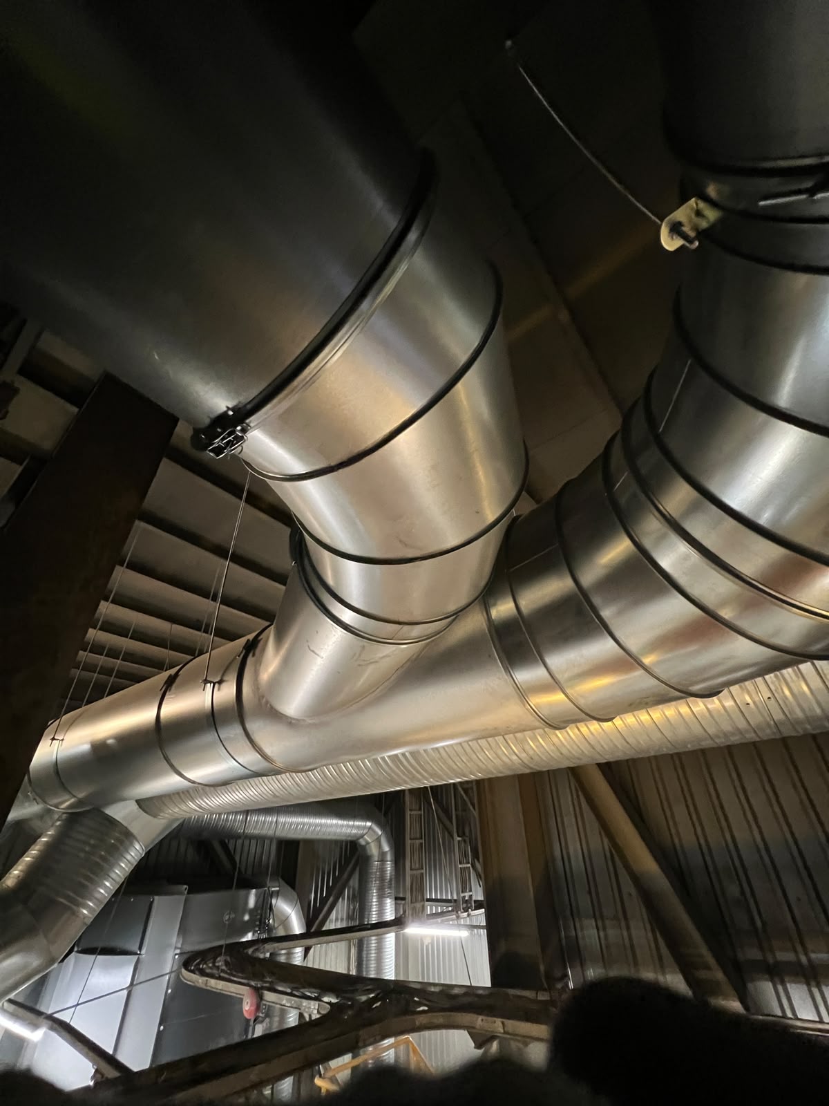 Cyclone and Ductwork Installation at a Building Materials Plant in Järva County