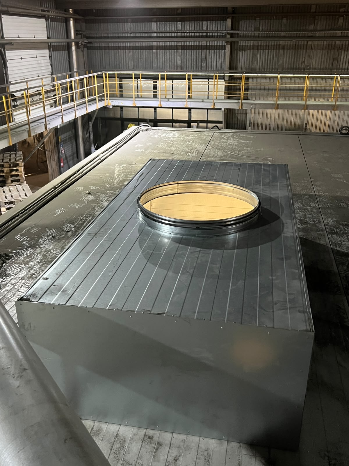 Cyclone and Ductwork Installation at a Building Materials Plant in Järva County