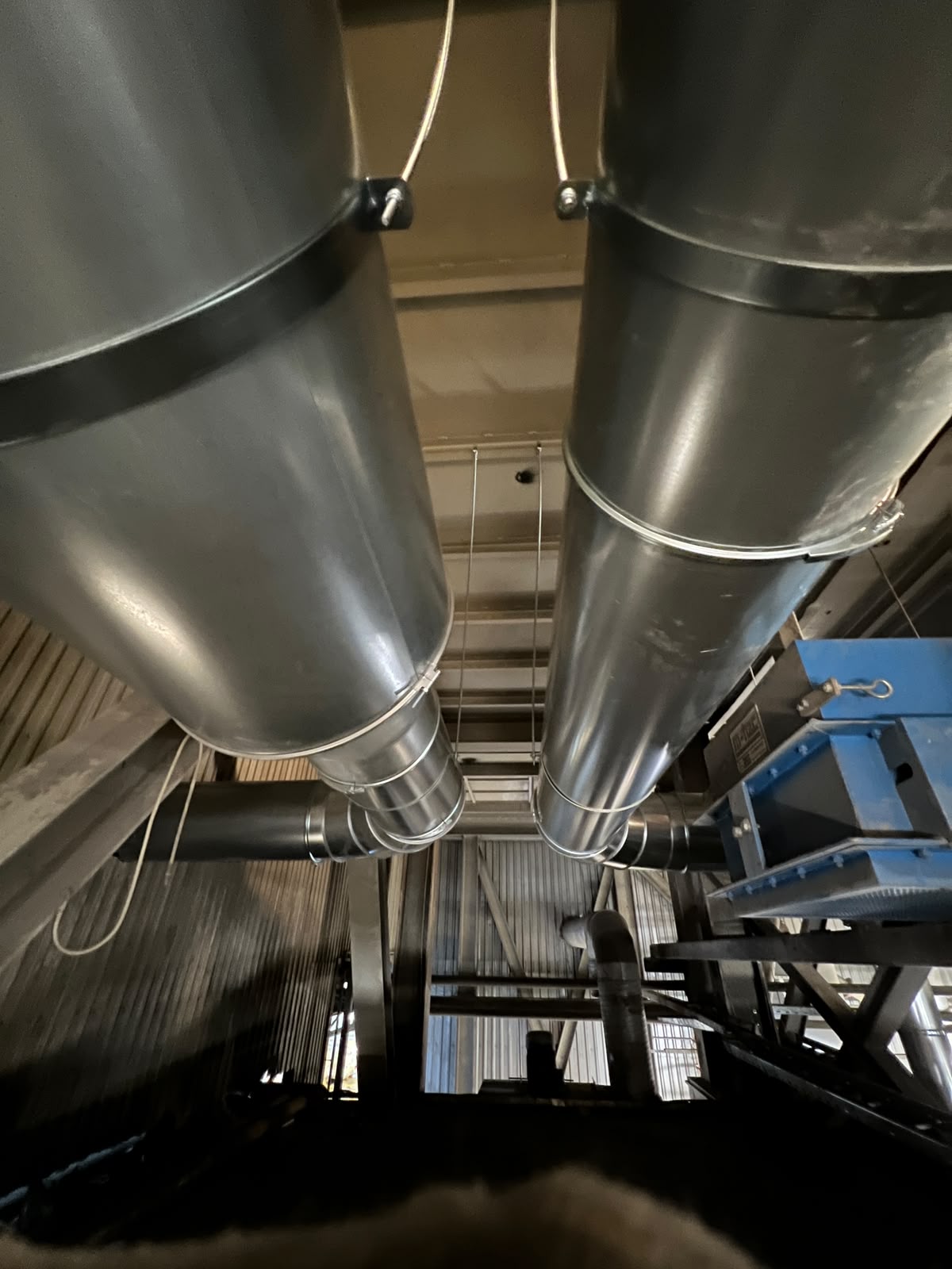 Cyclone and Ductwork Installation at a Building Materials Plant in Järva County