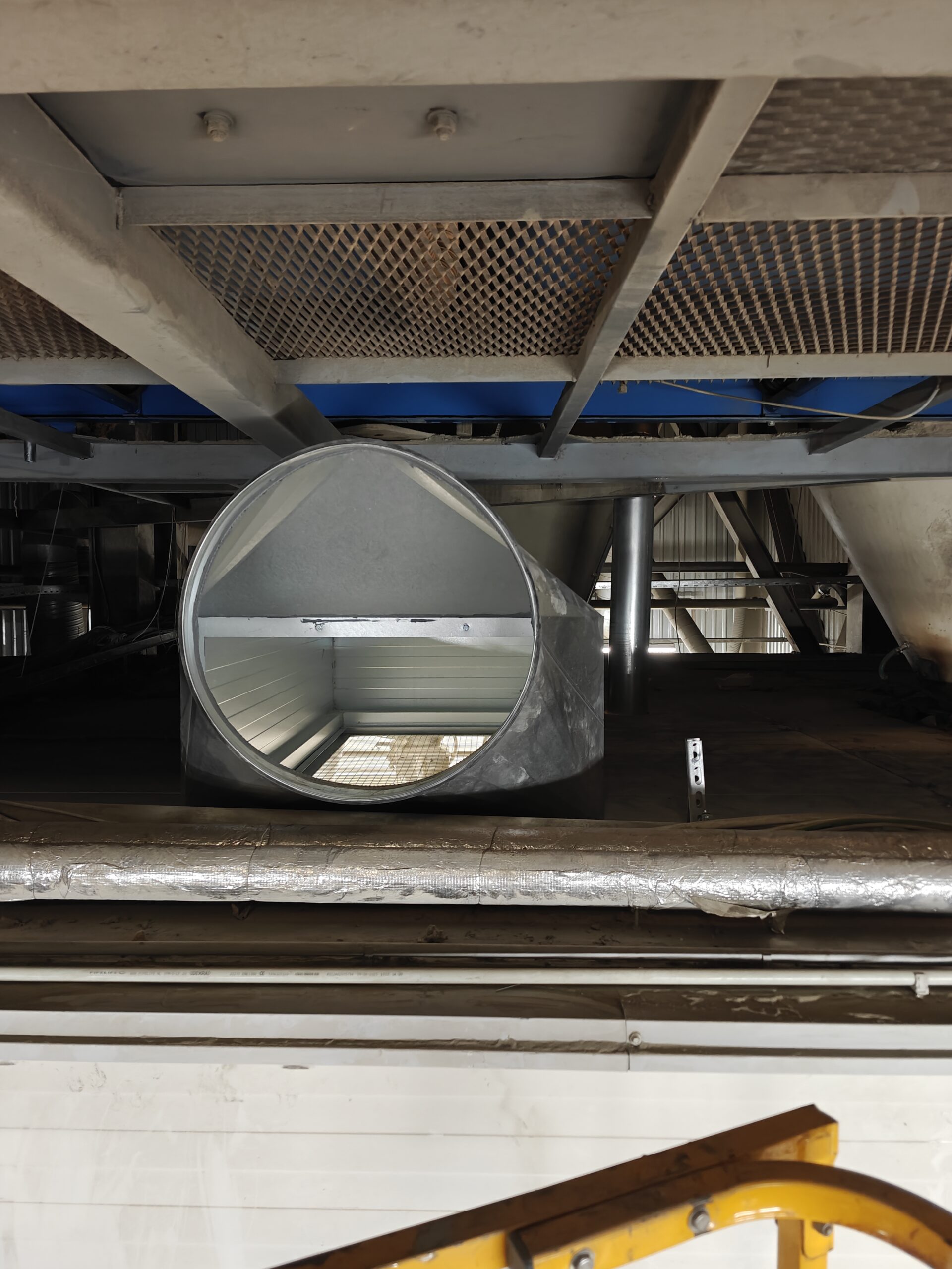 Cyclone and Ductwork Installation at a Building Materials Plant in Järva County