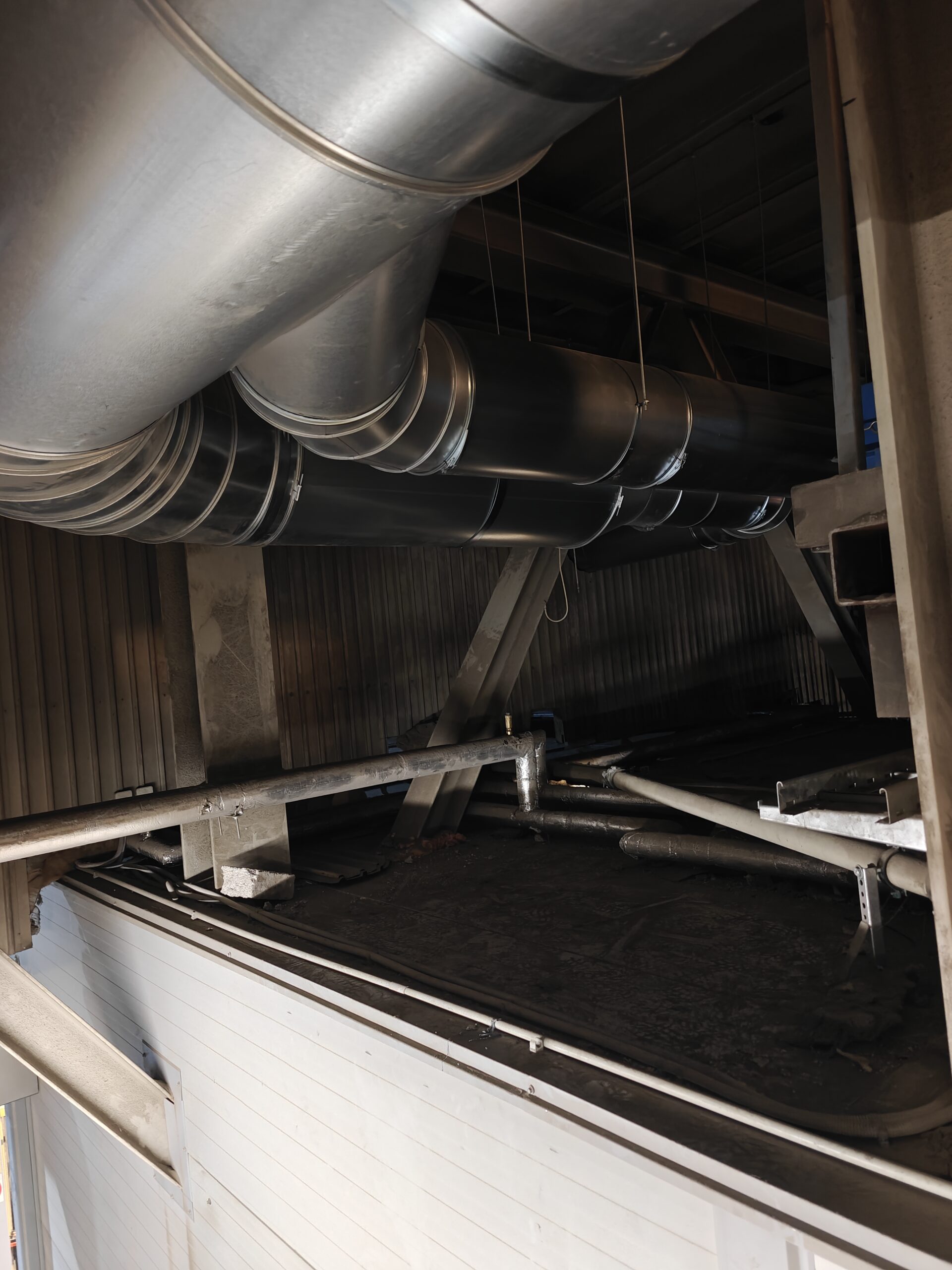 Cyclone and Ductwork Installation at a Building Materials Plant in Järva County