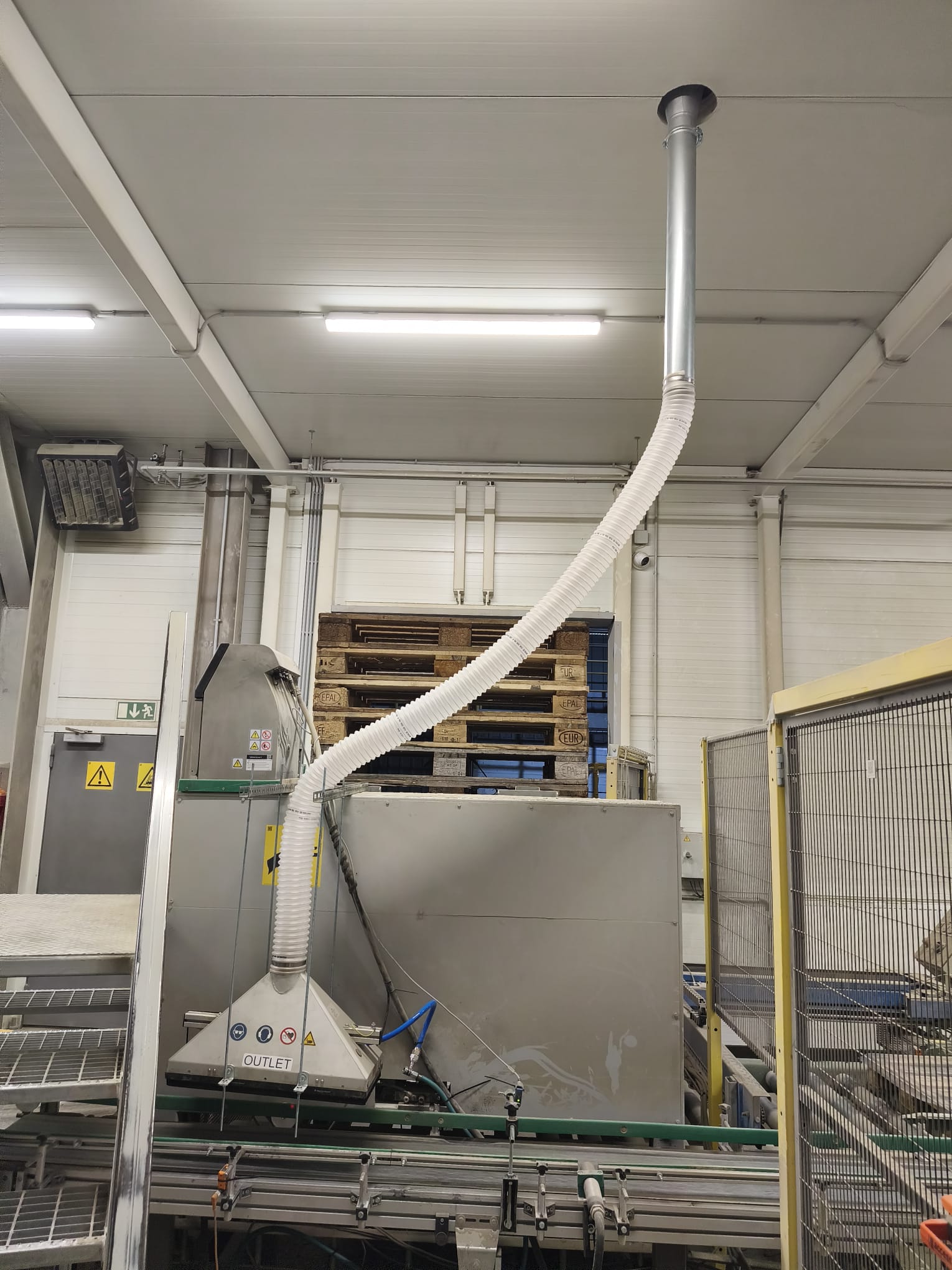 Cyclone and Ductwork Installation at a Building Materials Plant in Järva County