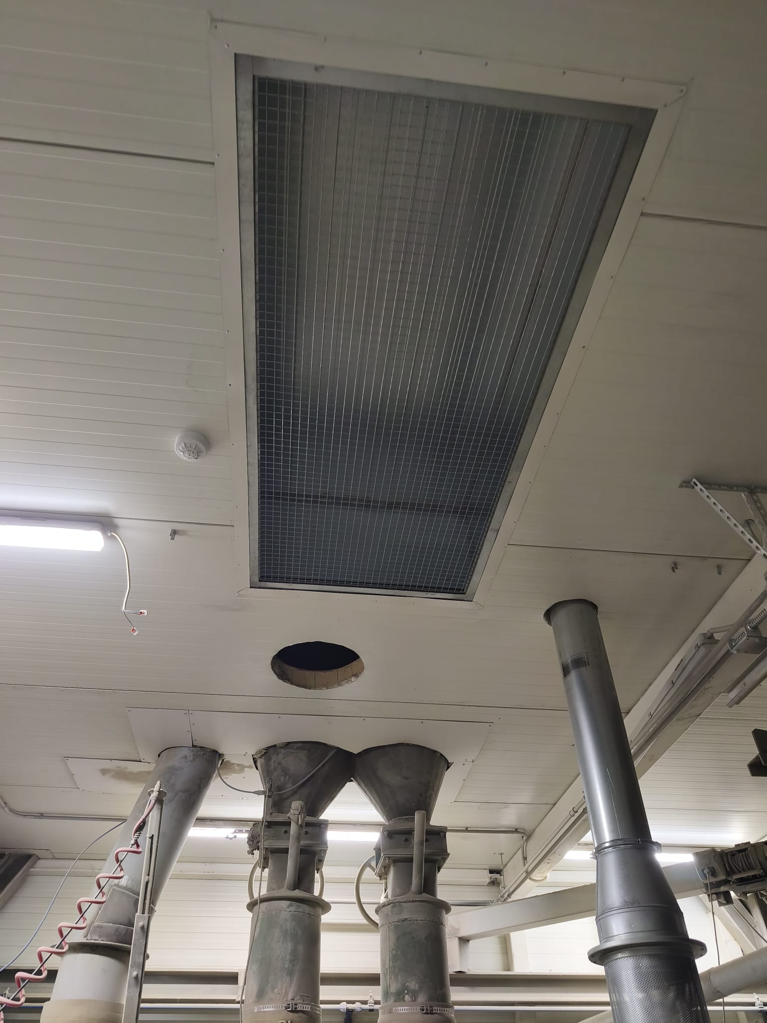 Cyclone and Ductwork Installation at a Building Materials Plant in Järva County