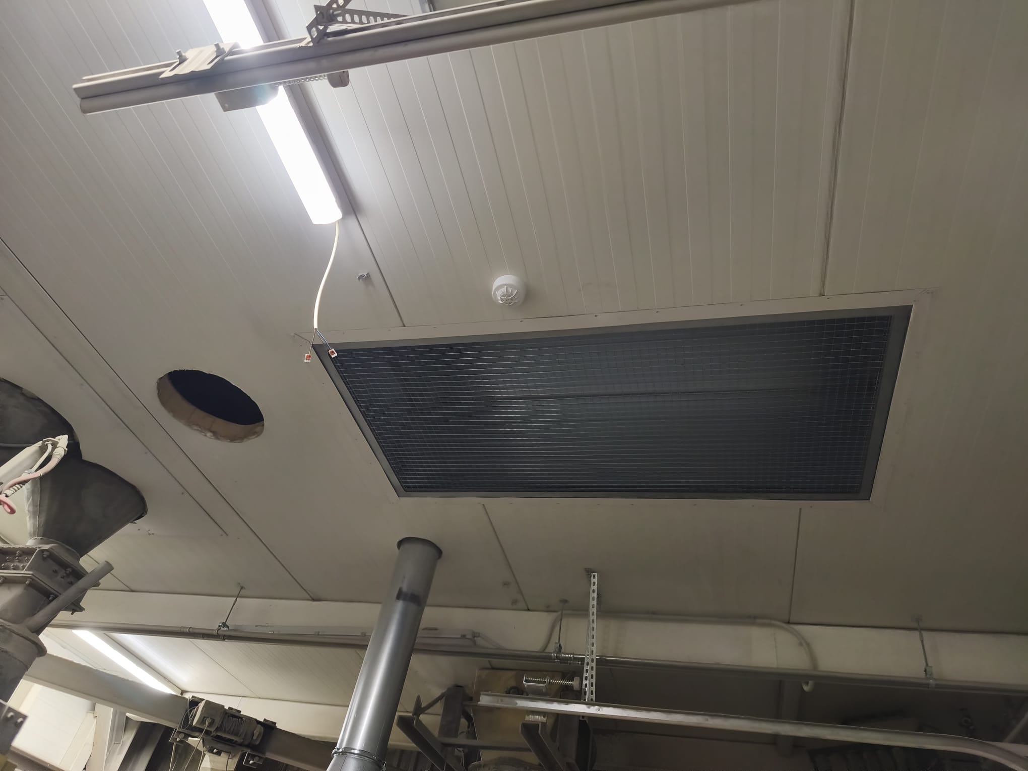 Cyclone and Ductwork Installation at a Building Materials Plant in Järva County