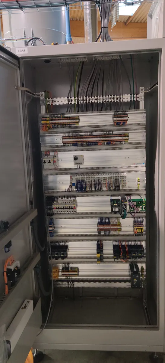 Control cabinet wiring and repair