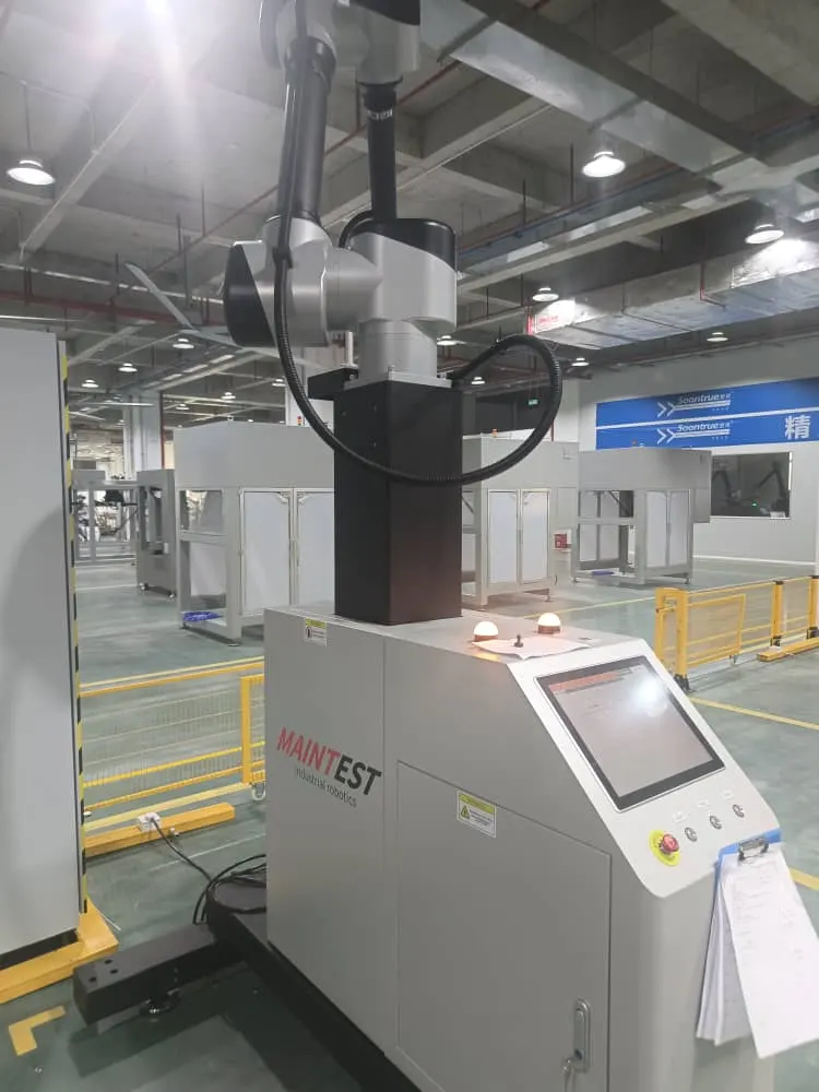 Mobile robot unit commissioned on site